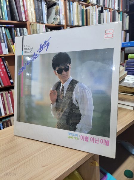 (LP) 이범학 : 이별 아닌 이별/내사랑 그대/예쁜 발가락, 1991 (가사집 포함)