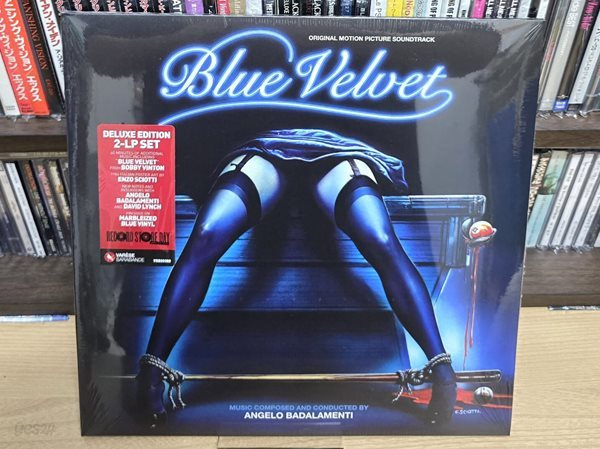 (미개봉 2LP / RSD 한정반 / 컬러바이닐) Soundtrack - Blue Velvet 블루 벨벳 OST