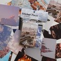 리무버블 감성 다꾸 스티커 45장 세트 [SET 스티커팩 다이어리 꾸미기 노트북 아이패드 맥북 사각 데코 사각 포토 큰 빅 포장스티커]