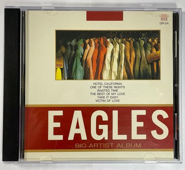 [수입CD] eagles - big artist album / 상태 : 상 (설명과 사진 참고)