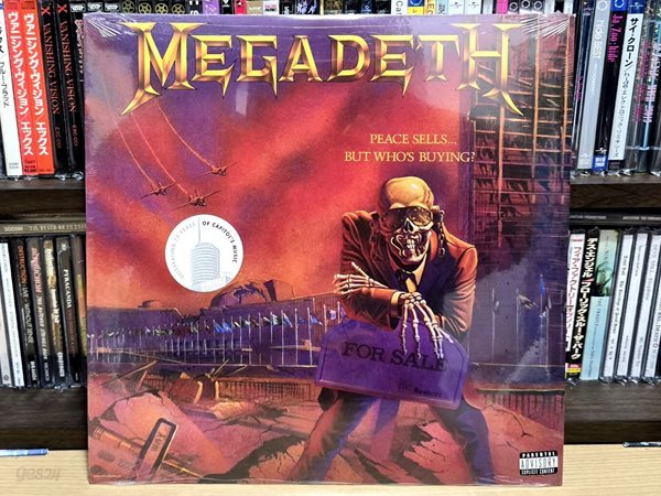 (미개봉 / 수입 바이닐 LP) Megadeth 메가데스 - Peace Sells... But Who&#39;s Buying?