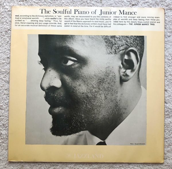 [LP] 수입원반 JUNIOR MANCE JLP-30 (MONO반)