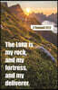 General Worship Bulletin: My Fortress (Package of 100): 2 Samuel 22:2 (Kjv)