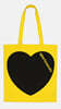 Apartamento Heart Tote Bag 아파르타멘토 하트 토트백 (Yellow)