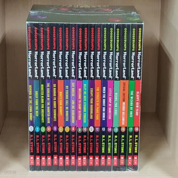 Goosebumps Horrorland #1~18 Set ... [ Paperback 18권 ] ... 미개봉 새상품[직수입 정품, 중국산아님]