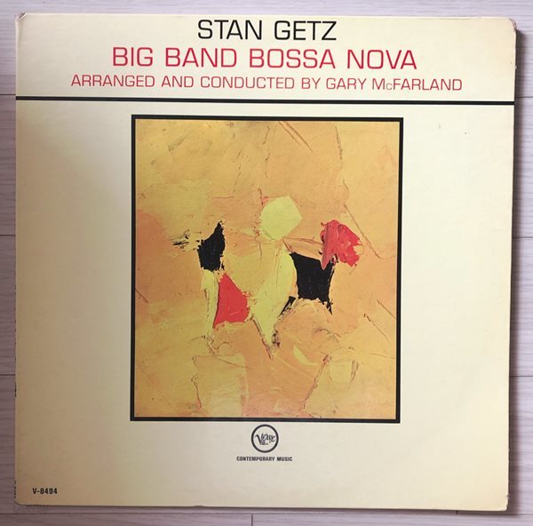 [LP] 수입원반 STAN GETZ V-8494 (MONO반)