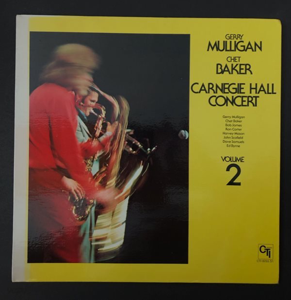 [LP] 수입원반 GERRY MULLIGAN CHET BAKER CTI -6055