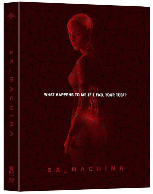 [ME#12] EX_MACHINA STEELBOOK (FULL SLIP_PET)(2D) [만타랩 엑스 마키나 - 풀슬립 스틸북 한정판]