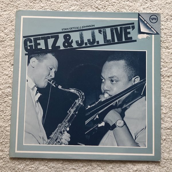 [LP] 수입원반 STAN GETZ &amp; J.J.JOHNSON 2610 021 (2LP SET) MONO반