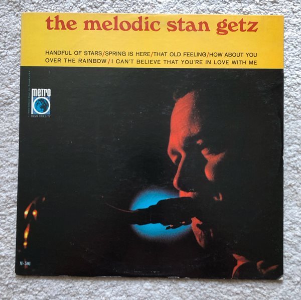 [LP] 수입원반 STAN GETZ M-501 (MONO반)