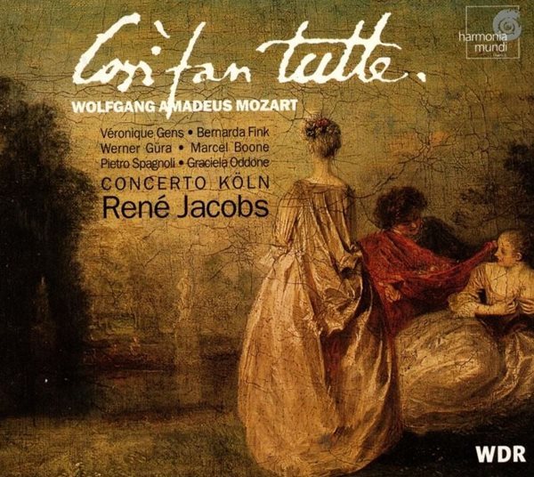 르네 야콥스 - Rene Jacobs - Mozart Cosi Fan Tutte 3Cds [BOX] [독일발매] 