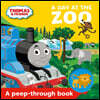 Thomas & Friends: A Day at the Zoo a peep-through book