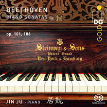 Jin Ju 베토벤: 피아노 소나타 28번, 29번 ‘함머클라비어’ (Beethoven: Piano Sonatas Op.101 &amp; 106)