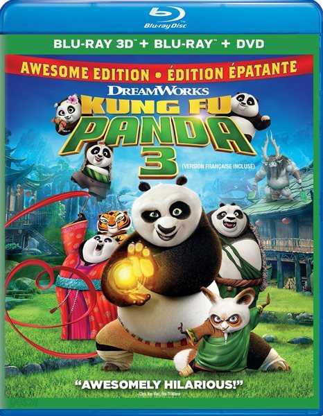 [중고샵] 쿵푸팬더 3 (Kung Fu Panda 3) (Blu-ray 3D + Blu-ray + DVD)... [중고샵]쿵푸팬더 3 (Kung Fu Panda 3) (Blu-ray 3D + Blu-ray + DVD)... 