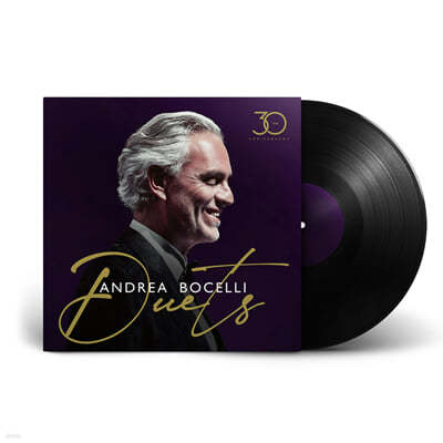 Andrea Bocelli 안드레아 보첼리 듀엣 베스트와 새 녹음 (Duets) [LP]
