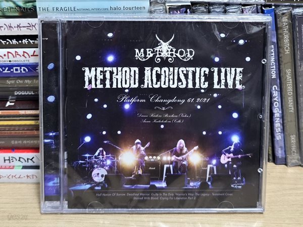 (미개봉 희귀 한정반) Method (메써드) - Acoustic Live