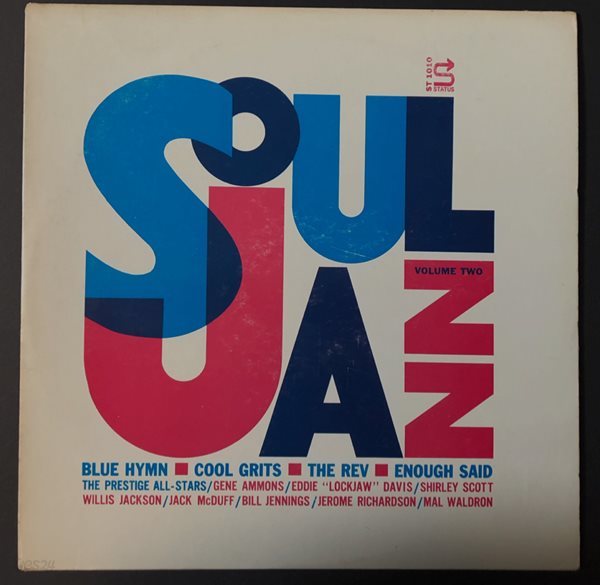 [LP] 수입원반 The PRESTIGE ALL-STARS Soul Jazz Vol-2 (MONO반) 