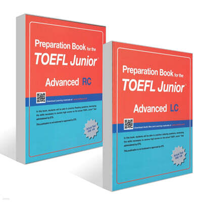 Preparation Book for the TOEFL Junior Test Focus on Question Types LC+RC 세트 (Advanced)