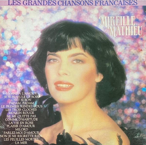 [LP] 미레유 마티 - Mireille Mathieu - Les Grandes Chansons Francaises LP [서울-라이센스반]