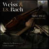 바이스 & 바흐: 기타와 바이올린을 위한 작품집 (Weiss & Bach: Works for Guitar and Violin)(CD) - Alberto La Rocca