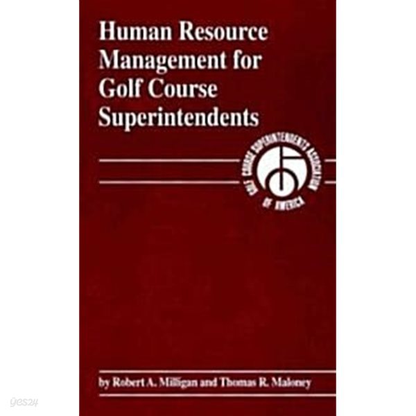 Human Resource Management for Golf Course Superintendents (Hardcover)