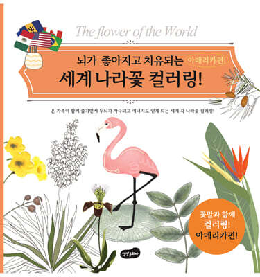 세계 나라꽃 컬러링 아메리카편