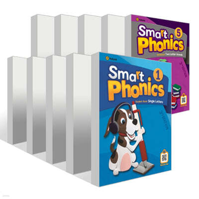 [3판] Smart Phonics 1-5 Student Book + Workbook 세트