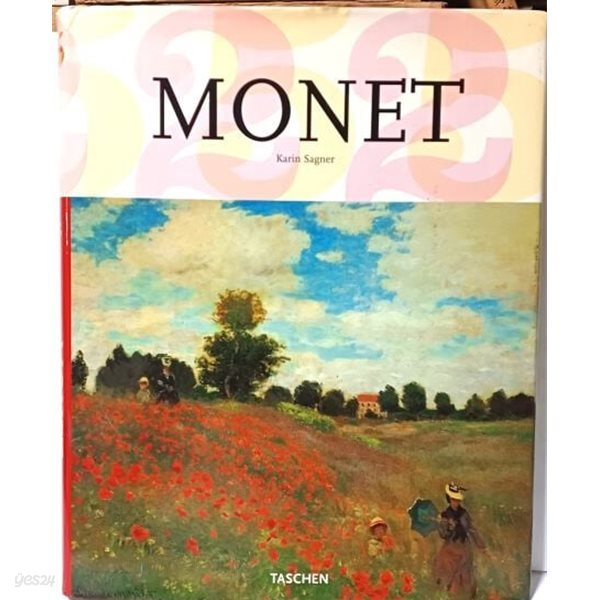 MONET(클로드 모네) -1840~ 1926- TASCHEN- 2006년판- 245/305/22, 219쪽,하드커버-