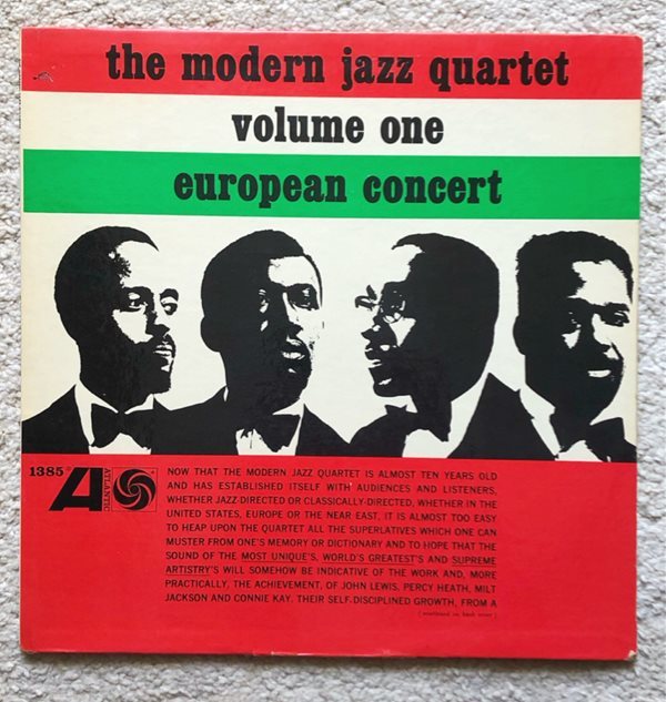 [LP] 수입원반 THE MODERN JAZZ QUARTET ATLANTIC -1385 (MONO반)