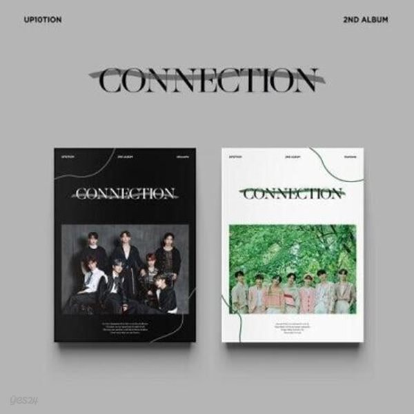 업텐션 - 정규 2집 CONNECTION [검은색 + 흰색 = 2권].미*봉.지은이 업텐션.출판사 (주)티오피미디어.