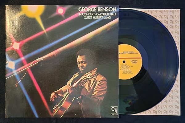 [LP] George Benson Guest Hubert Laws - In Concert - Carnegie Hall