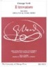 Il Trovatore: Dramma in Four Acts, Libretto by Salvadore Cammarano, the Piano-Vocal Score