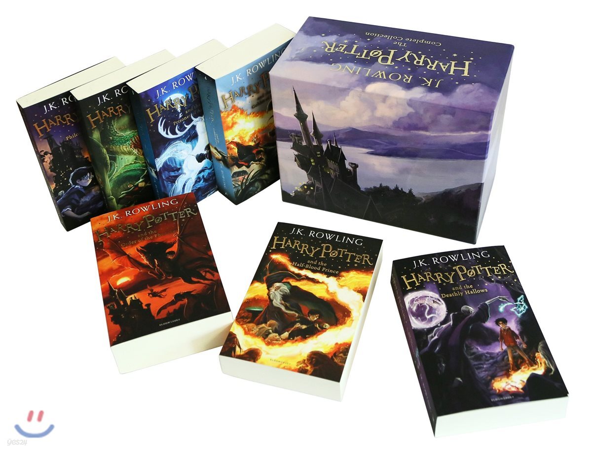 Harry Potter Box Set: the Complete Collection (영국판) : 해리 포터 영국판 1~7권 박스 세트