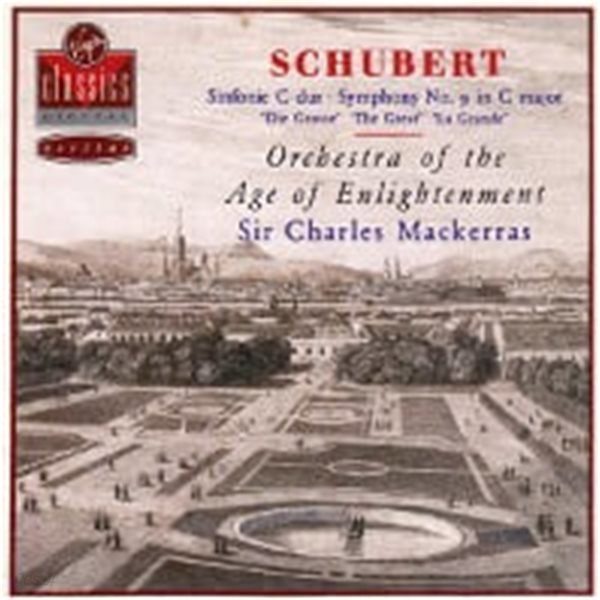 Sir Charles Mackerras / Schubert : Symphony No. 9 In C Major &#39;The Great&#39; (수입/VC7907082)