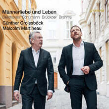Gunther Groissbock / Malcolm Martineau 남자의 사랑과 삶 (Mannerliebe Un Leben: Beethoven,Schumann,Bruckner,Brahms)