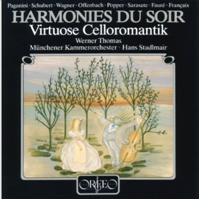 저녁의 선율 - 첼로 소품집 &#39;자클린의 눈물 수록&#39; (Virtuose Cellomusik - Hormonies Du Soir)(CD) - Werner Thomas-Mifune