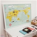 [knock]어린이세계지도 - WORLD MAP (ver.Kids)