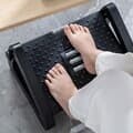 책상 발받침대 지압 발판 풋레스트 각도조절 다리받침대