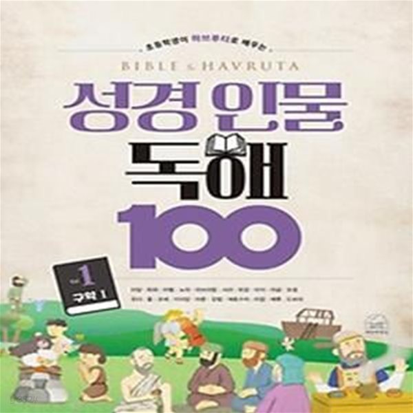 초등학생이 하브루타로 배우는 성경 인물 독해 100 vol. 1