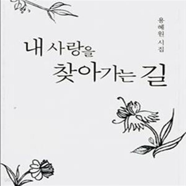 내 사랑을 찾아가는 길 (용혜원 시집)