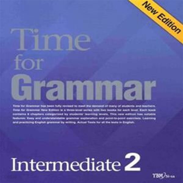 TIME FOR GRAMMAR INTERMEDIATE 2