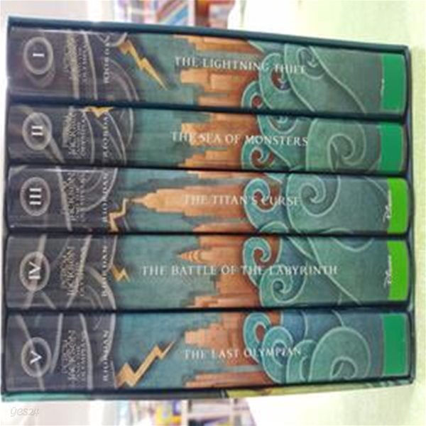 Percy Jackson &amp; the Olympians Boxed Set : Books #1 - 5 (하드커버) 양장본 Hardcover