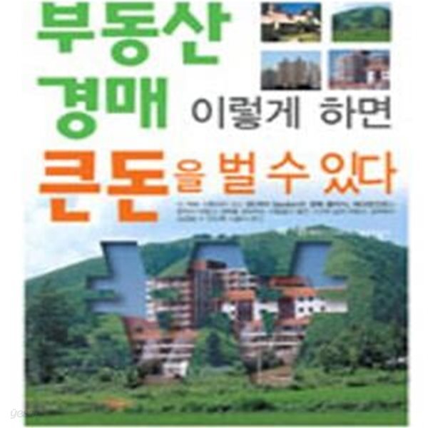 부동산 경매 이렇게 하면 큰돈을 벌 수 있다