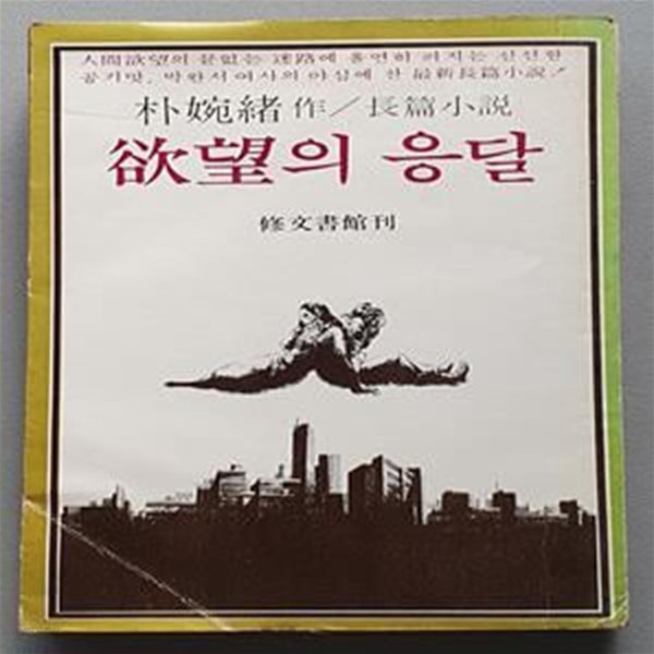 욕망의 응달 (박완서/수문서관/1979/초판)