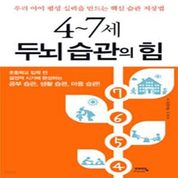 4~7세 두뇌 습관의 힘