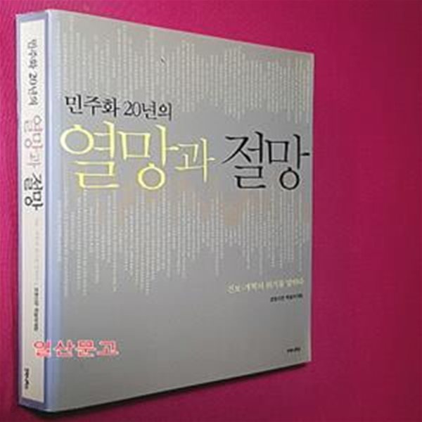 민주화 20년의 열망과 절망 (진보.개혁의 위기를 말하다)