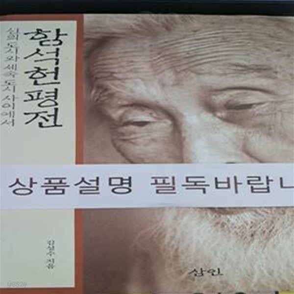 함석헌 평전 (신의 도시와 세속 도시 사이에서)