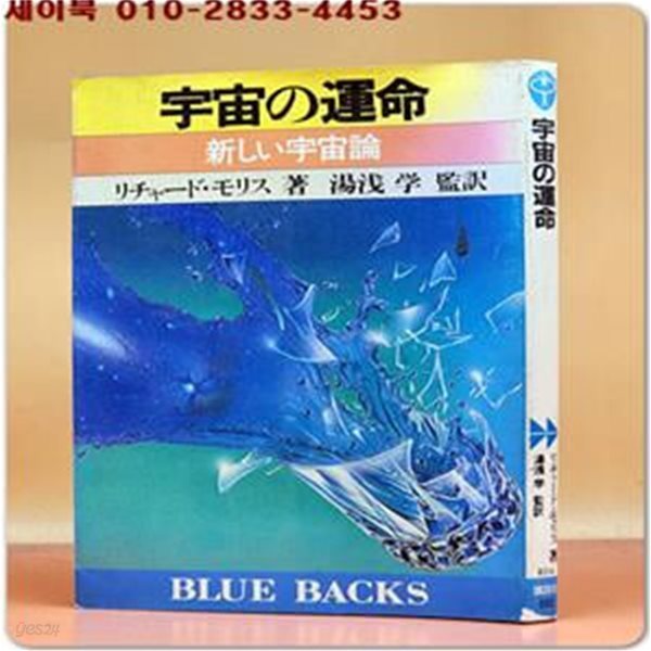 宇宙の運命―新しい宇宙論 (우주의 운명 - 새로운 우주론) blue backs