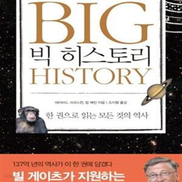 빅 히스토리 (한 권으로 읽는 모든 것의 역사,Big History)