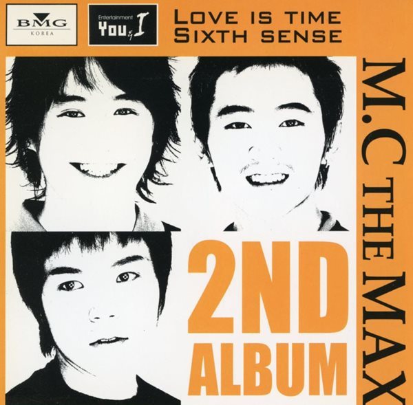 엠씨 더 맥스 (M.C the MAX) - 2집 Love Is Time Sixth Sense